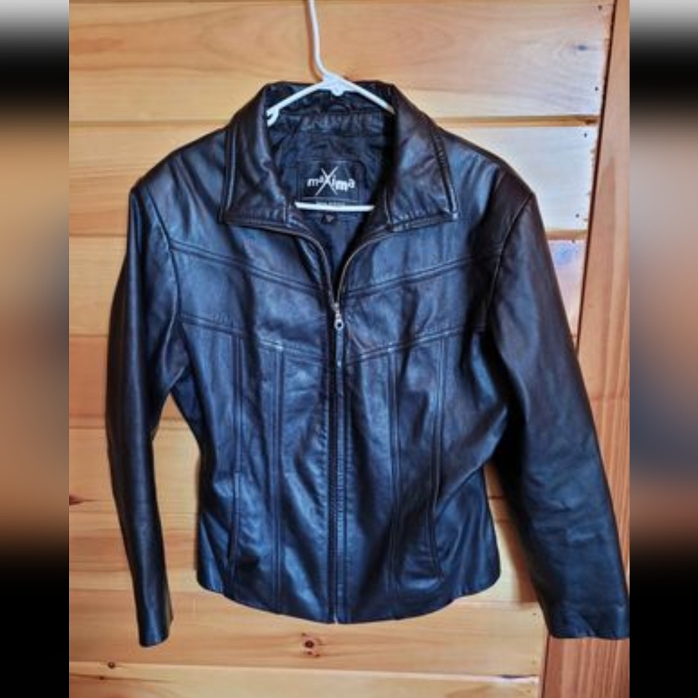 Leather jacket